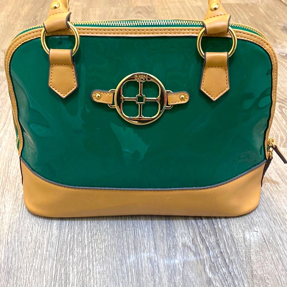 IMÁN • BAG • Green & Tan